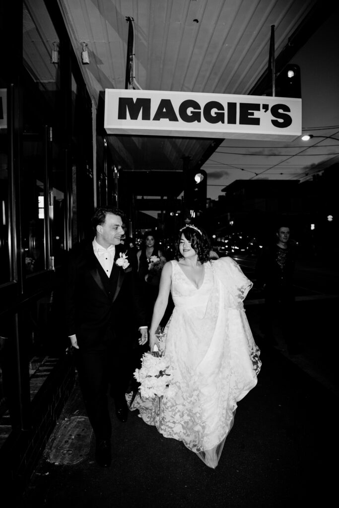 maggie's bar small wedding